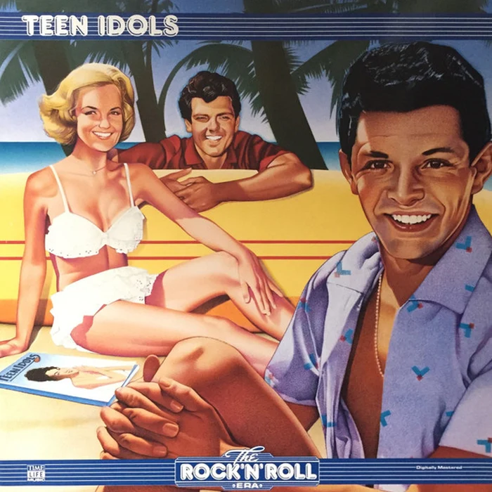 Various – Teen Idols (VG+/VG+) – 2xLP, NL 1991