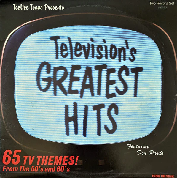 Various – Television's Greatest Hits (65 TV Themes! From The 50's And The 60's) (VG/VG+) – 2xLP, AU 1986