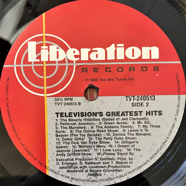Various – Television's Greatest Hits (65 TV Themes! From The 50's And The 60's) (VG/VG+) – 2xLP, AU 1986 - Image 10