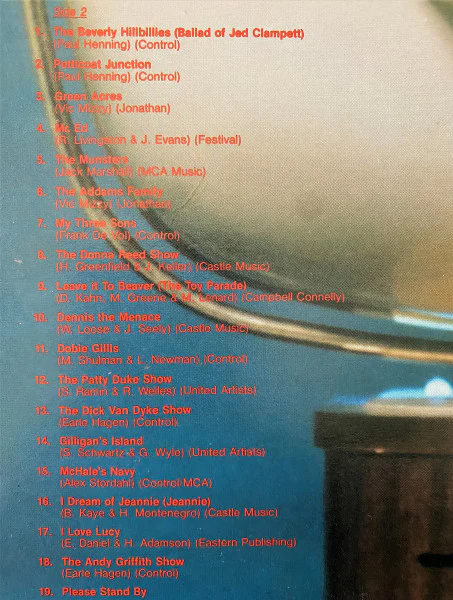 Various – Television's Greatest Hits (65 TV Themes! From The 50's And The 60's) (VG/VG+) – 2xLP, AU 1986 - Image 5