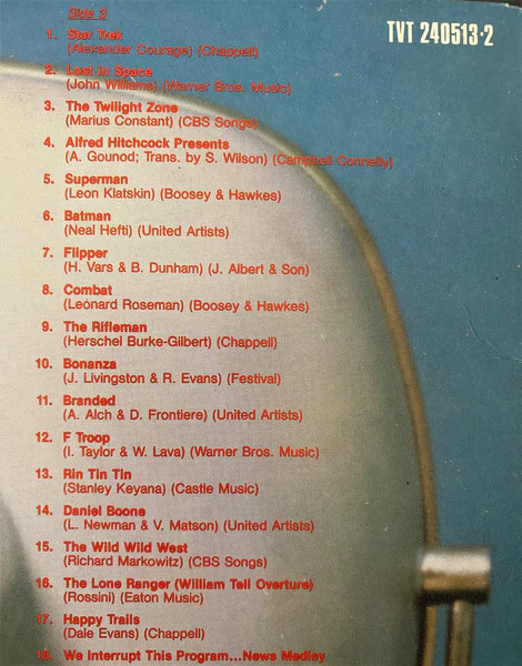 Various – Television's Greatest Hits (65 TV Themes! From The 50's And The 60's) (VG/VG+) – 2xLP, AU 1986 - Image 6
