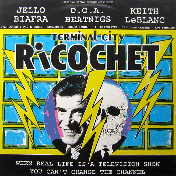 Various – Terminal City Ricochet - Original Motion Picture Soundtrack (VG/VG+) – LP, UK 1990