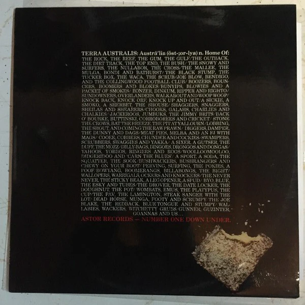 Various – Terra Australis (VG+/VG+) – LP, AU 1981