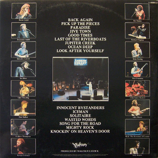 Various – The Andrew Durant Memorial Concert (VG/VG+) – 2xLP, AU 1980 - Image 4
