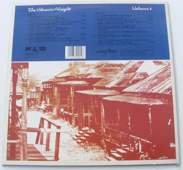 Various – The Blues Is Alright - Volume II (VG+/VG+) – LP, UK 1986 - Image 2