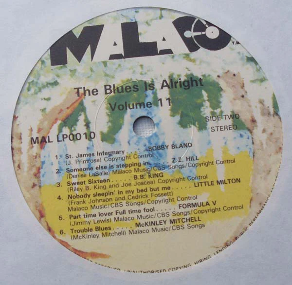 Various – The Blues Is Alright - Volume II (VG+/VG+) – LP, UK 1986 - Image 4