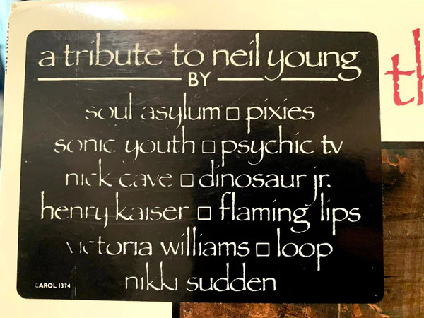 Various – The Bridge - A Tribute To Neil Young (E/VG+) – LP, US 1989 - Image 7