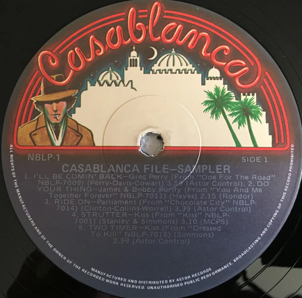 Various – The Casablanca File (VG+/VG+) – LP, AU 1975 - Image 3