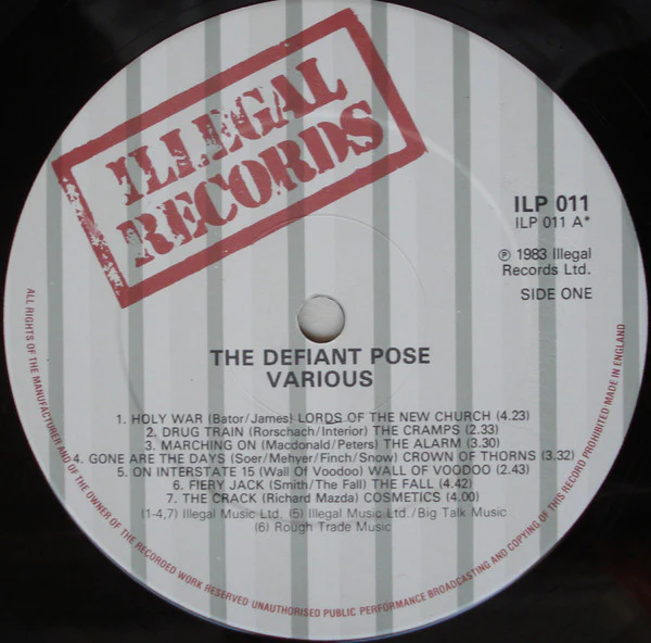 Various – The Defiant Pose (VG/VG+) – LP, UK 1983 - Image 3