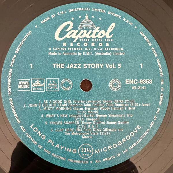 Various – The Jazz Story Volume 5 (Rare Records Of The Men And The Music: Modern And Free Form) (E/VG) – LP, AU 1964 - Image 3