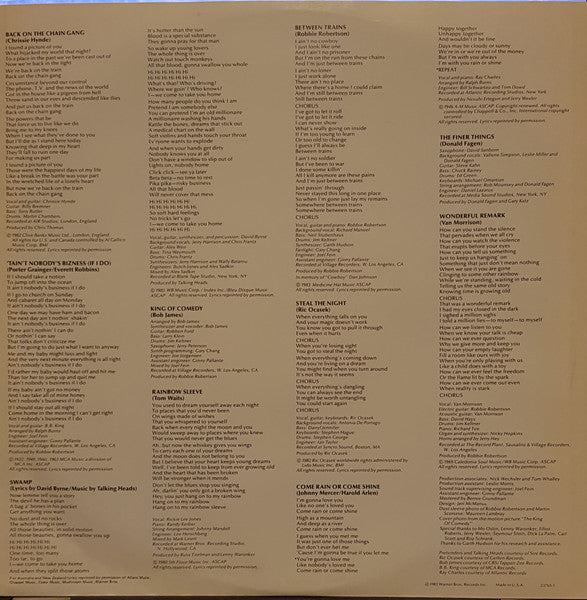 Various – The King Of Comedy O.S.T (VG+/VG+) – LP, AU 1983 - Image 4