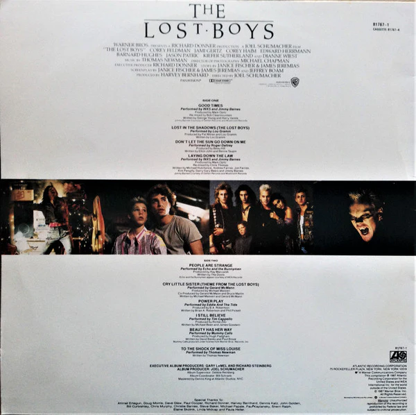 Various – The Lost Boys - Original Motion Picture Soundtrack (VG+/VG) – LP, AU 1987 - Image 3