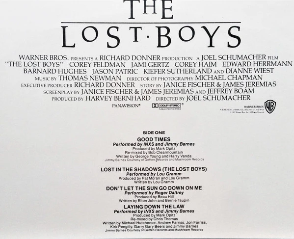 Various – The Lost Boys - Original Motion Picture Soundtrack (VG+/VG) – LP, AU 1987 - Image 4