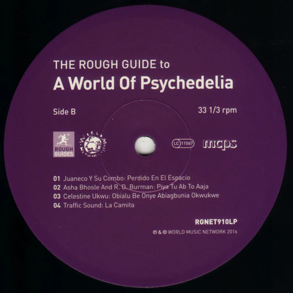 Various – The Rough Guide To A World Of Psychedelia (VG+/VG+) – LP, UK 2016 - Image 3