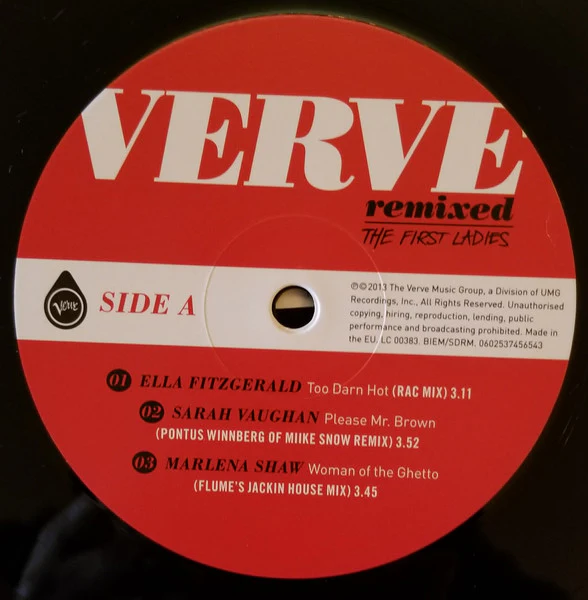 Various – Verve Remixed: The First Ladies (VG/E) – 2xLP, EU 2013 - Image 5