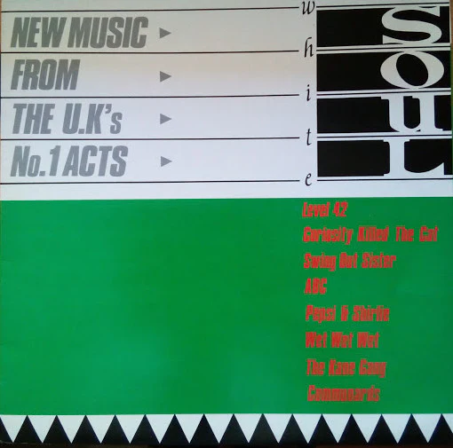 Various – White Soul (VG+/VG+) – LP, Australasia 1988
