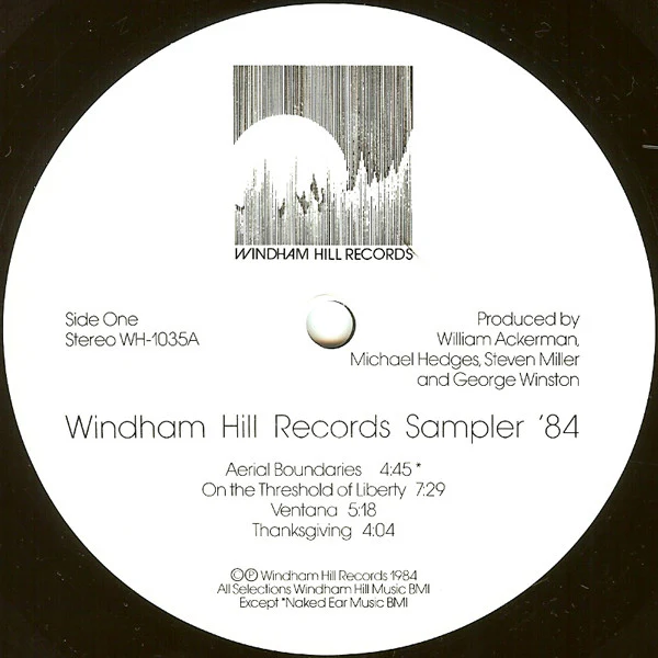Various – Windham Hill Records Sampler '84 (VG+/VG+) – LP, US 1984 - Image 3