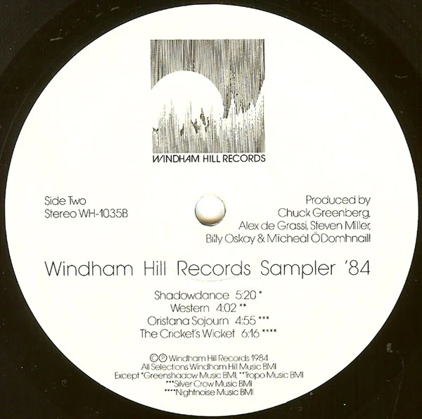 Various – Windham Hill Records Sampler '84 (VG+/VG+) – LP, US 1984 - Image 4