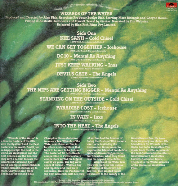 Various – Wizards Of The Water (VG+/VG+) – LP, AU 1981 - Image 2