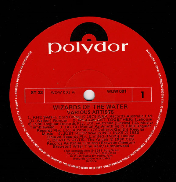 Various – Wizards Of The Water (VG+/VG+) – LP, AU 1981 - Image 3