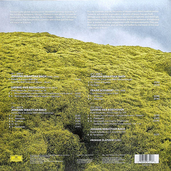 Víkingur Ólafsson, Ludwig van Beethoven, Johann Sebastian Bach, Franz Schubert – Opus 109 (NM/VG+) – 2xLP, EU 2025 - Image 2