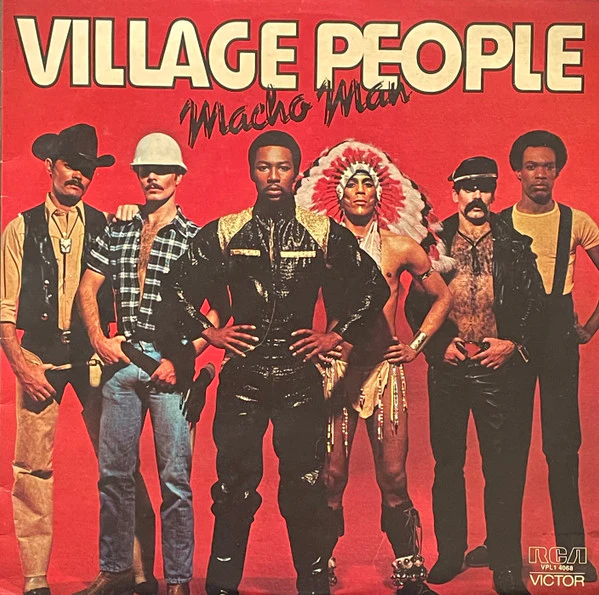 Village People – Macho Man (VG+/VG+) – LP, AU 1978