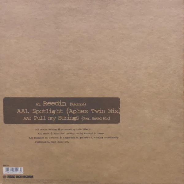 Wagon Christ – Redone EP (VG/VG+) – 12", UK 1995 - Image 2