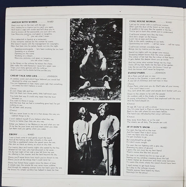 Ward & Johnson – Aweigh With Words (VG/VG+) – LP, AU 1975 - Image 3