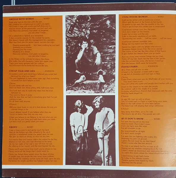 Ward & Johnson – Aweigh With Words (VG/VG+) – LP, AU 1975 - Image 7