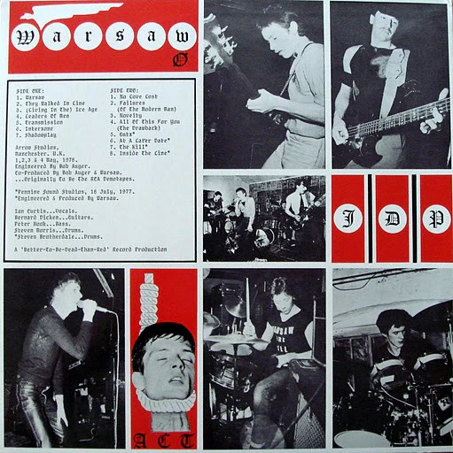 Warsaw – The Ideal (VG/VG+) – LP, AU 1985 - Image 2