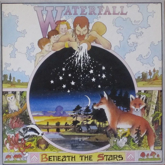 Waterfall – Beneath The Stars (VG+/VG+) – LP, UK 1981