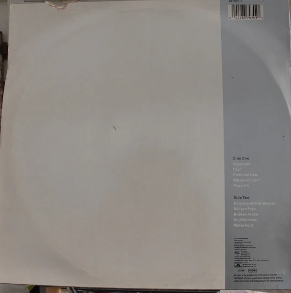 Waterfront – Waterfront (VG+/VG+) – LP, EU 1989 - Image 4
