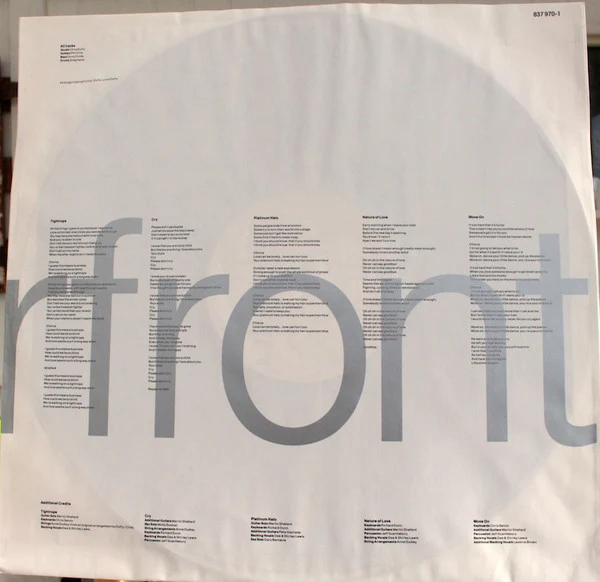 Waterfront – Waterfront (VG+/VG+) – LP, EU 1989 - Image 5