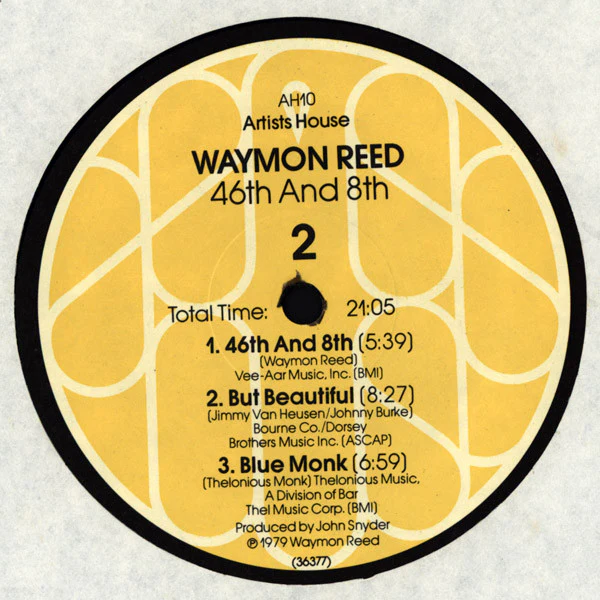Waymon Reed – 46th And 8th (VG+/VG+) – LP, US 1979 - Image 6