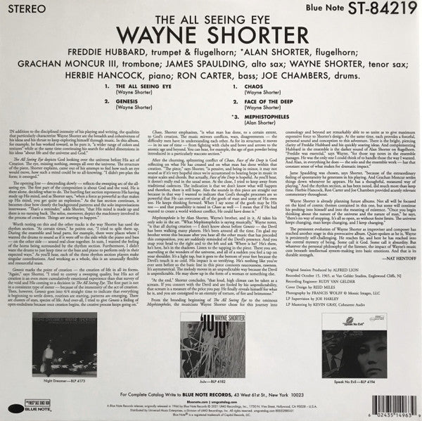 Wayne Shorter – The All Seeing Eye (NM/E) – LP, Worldwide 2021 - Image 4