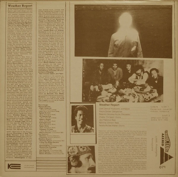 Weather Report – Solarization's (VG/G+) – LP, US 1977 - Image 2