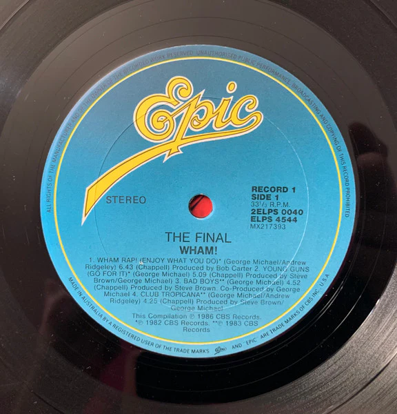 Wham! – The Final (VG/VG+) – 2xLP, AU 1986 - Image 10