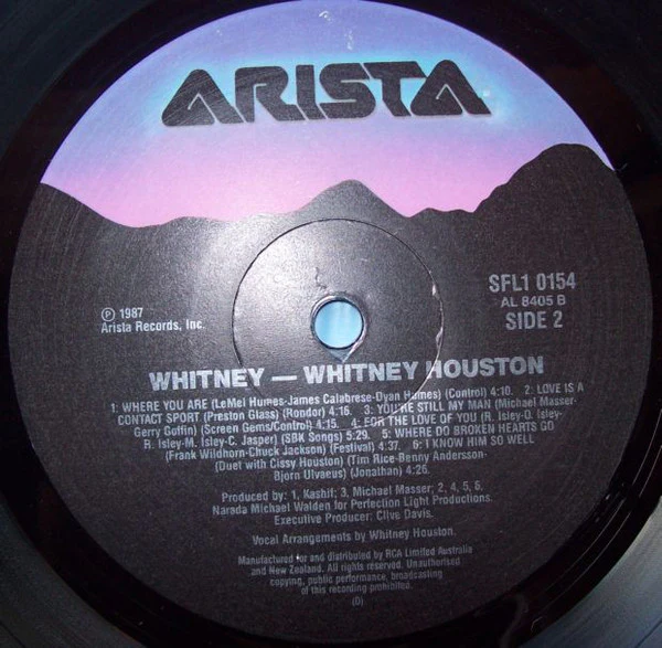 Whitney Houston – Whitney (VG+/VG+) – LP, AU 1987 - Image 7