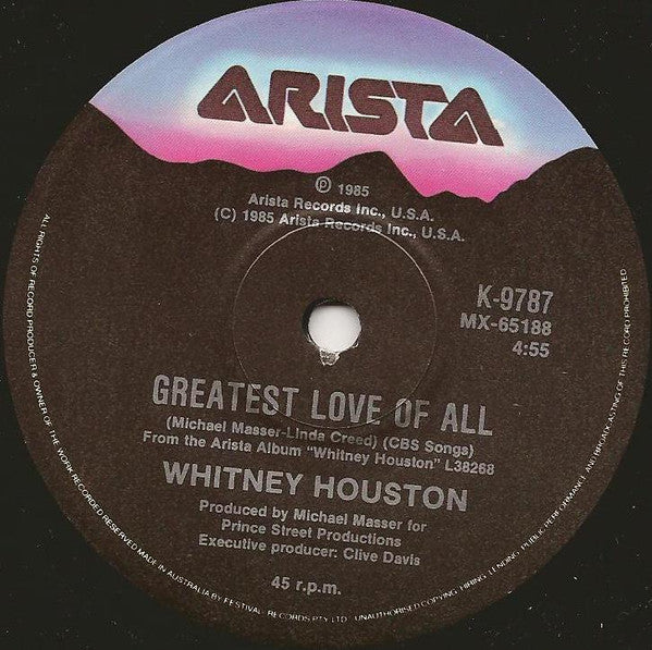 Whitney Houston – You Give Good Love (E/VG+) – 7", AU 1985 - Image 4