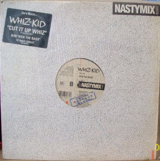 Whiz Kid, YSL – Cut It Up Whiz / Kick The Bass (VG+/Generic) – 12", US 1989 - Image 2