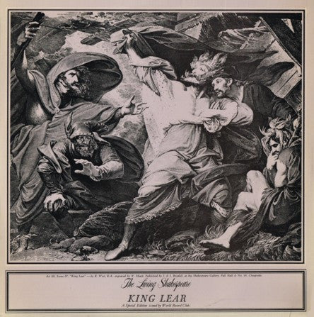William Shakespeare – King Lear (VG+/VG+) – LP, AU 1971