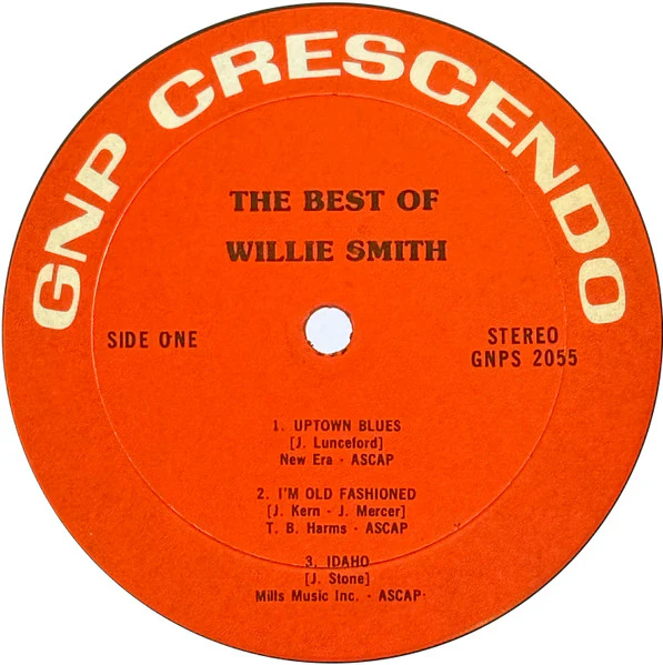 Willie Smith – The Best Of Willie Smith (VG+/VG+) – LP, US 1970 - Image 3