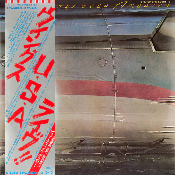 Wings – Wings Over America (VG+/VG+) – 3xLP, JP 1977, No OBI