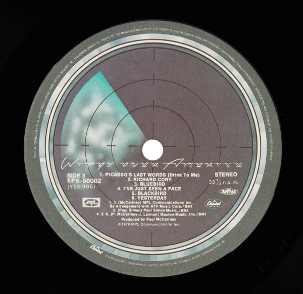 Wings – Wings Over America (VG+/VG+) – 3xLP, JP 1977, No OBI - Image 10