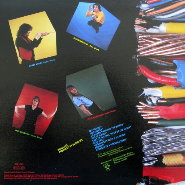 Wireless – No Static (VG/VG+) – LP, CA 1980 - Image 2