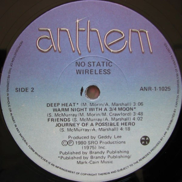 Wireless – No Static (VG/VG+) – LP, CA 1980 - Image 4