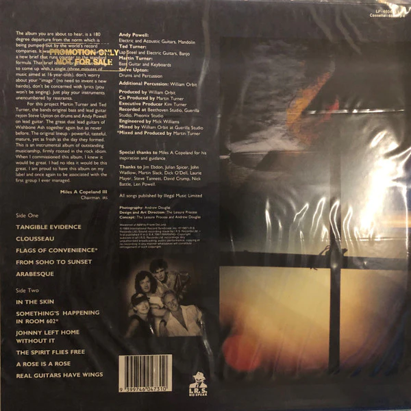 Wishbone Ash – Nouveau Calls (VG+/VG+) – LP, AU 1988 - Image 2