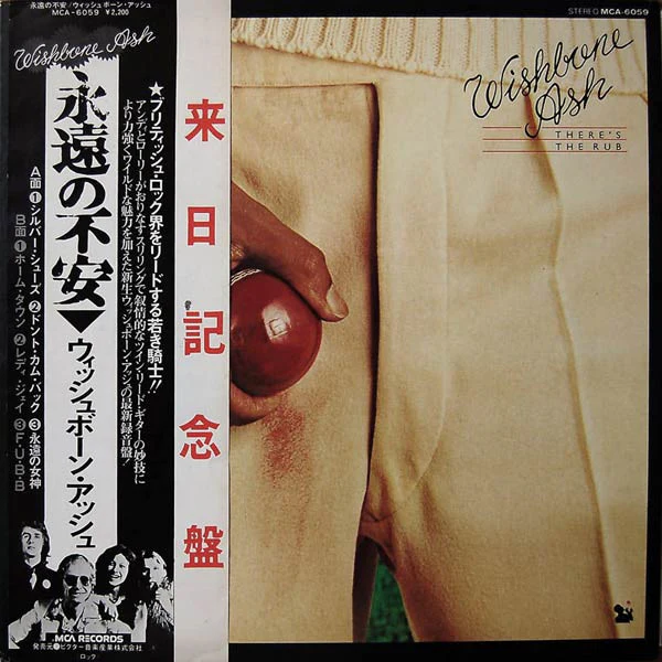 Wishbone Ash, Wishbone Ash – There's The Rub = 永遠の不安 (VG+/VG+) – LP, JP 1974, No OBI