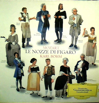 Wolfgang Amadeus Mozart, Karl Böhm – Le Nozze Di Figaro (Querschnitt) (VG+/VG+) – LP, DE