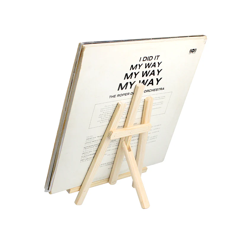 Wooden Record Stand - Image 2